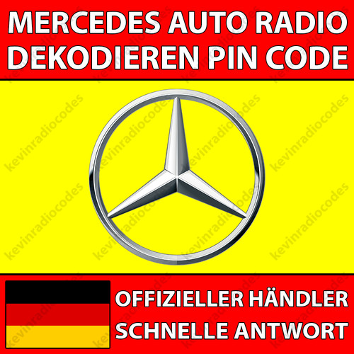 Mercedes radio dekodieren - ✅mercedes,