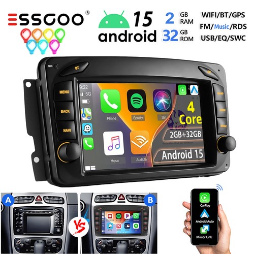 Autoradio 32gb carplay - autoradio, für