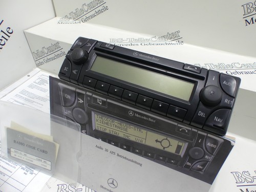 Mercedes radio audio aps - audio, 30